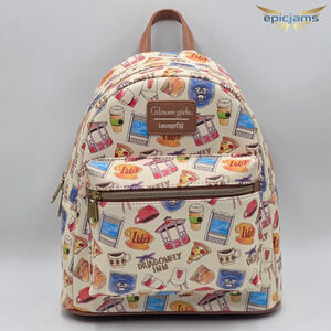 Loungefly Gilmore Girls Icons Mini Backpack New
